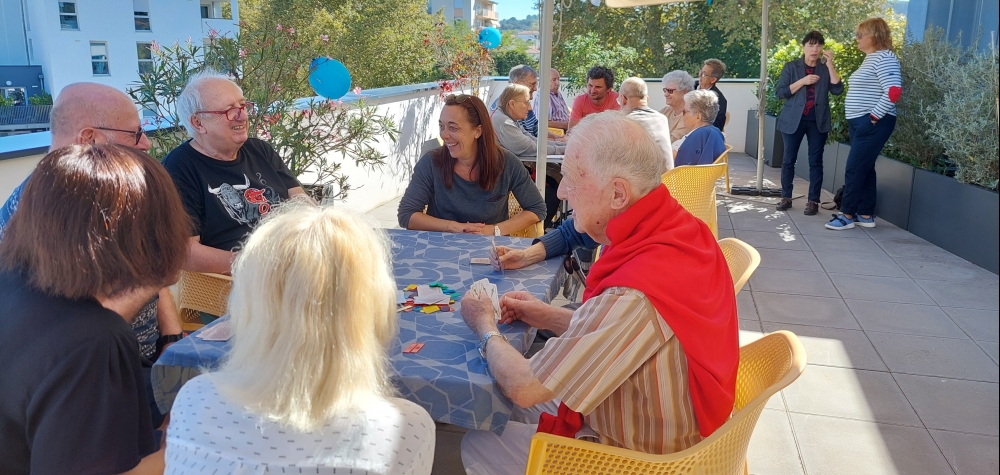 La semaine bleue dans les résidences intergénérationnelles de l'OFFICE64